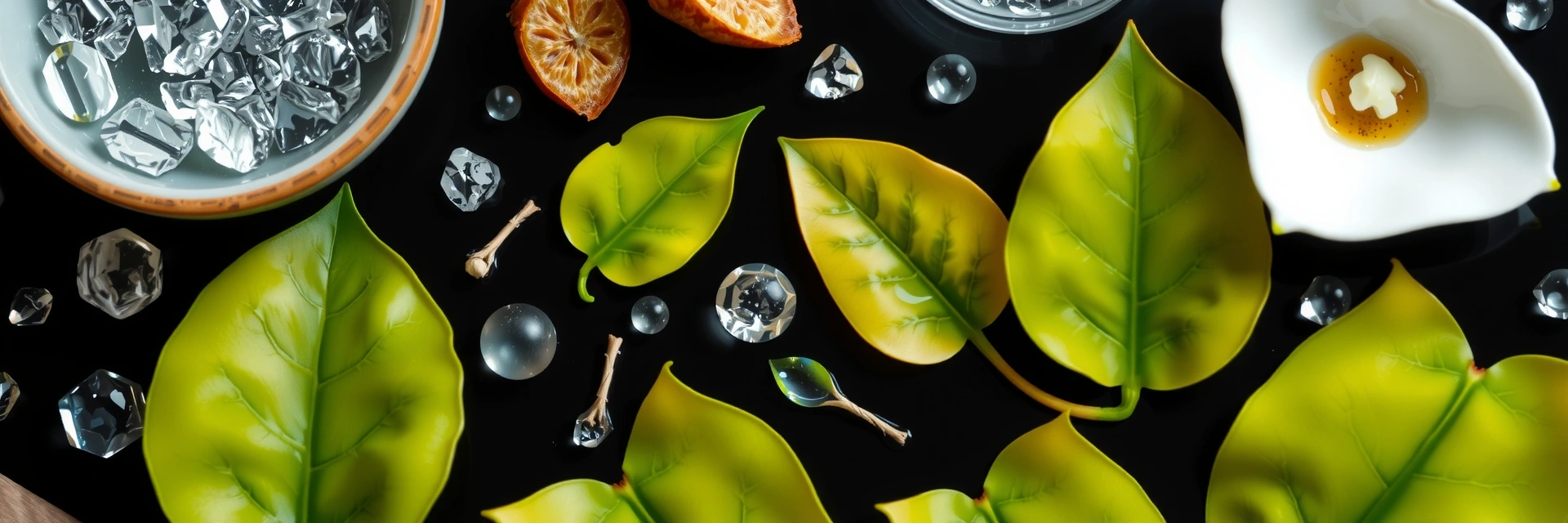 Vibrant natural ingredients symbolizing vitality and growth